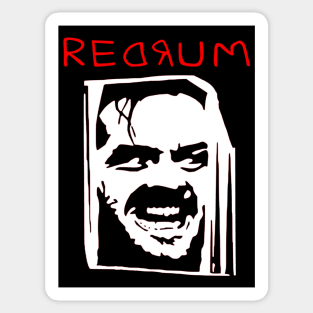 Shining Redrum Sticker